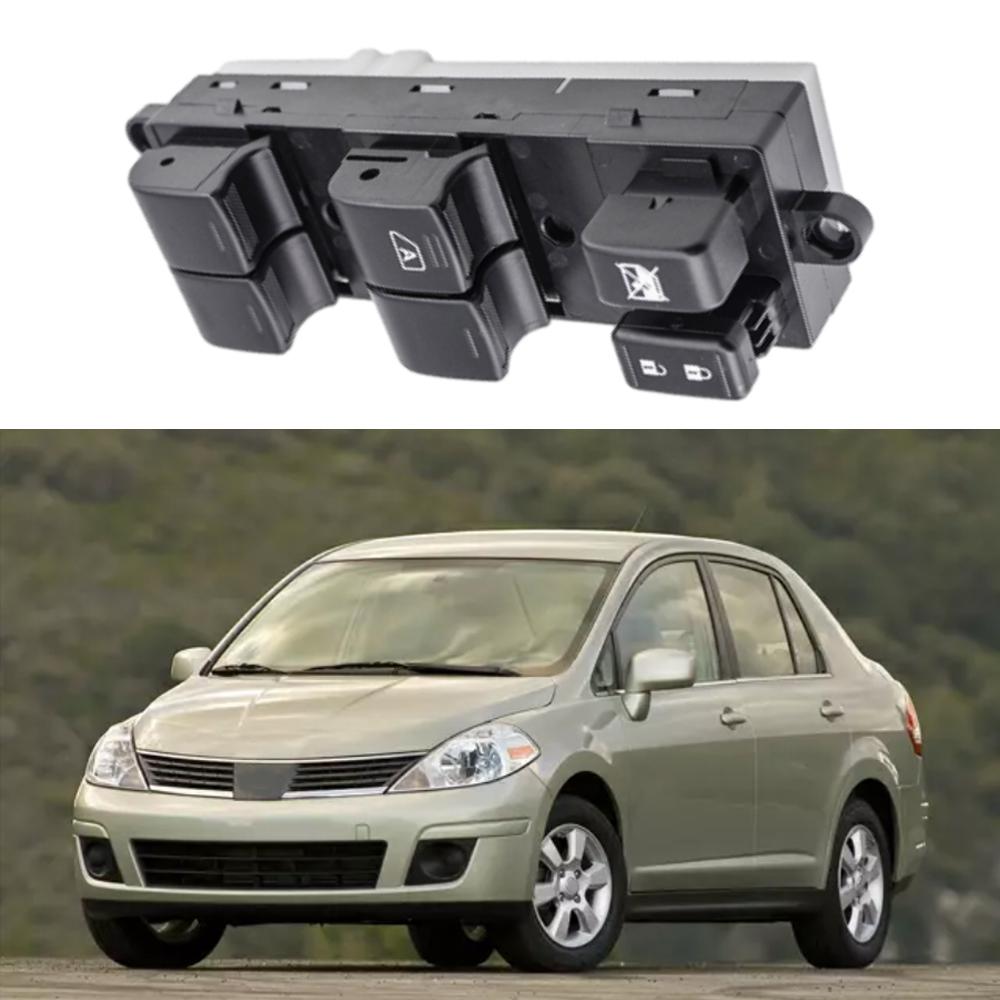 19pini electrice Power Window Master Control Switch Lifter Regulator pentru Nissan Versa 2010 2011 2012 25401-ZW80A accesorii auto