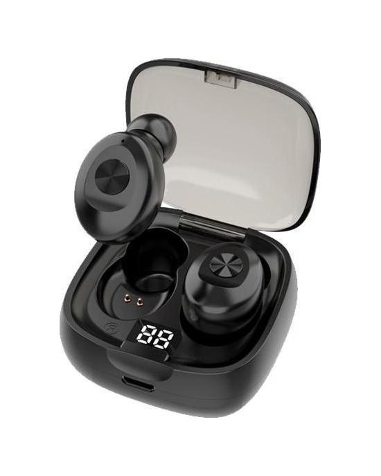 VAORLO Mini-Ohrhörer TWS XG8-Ohrhörer HiFi-Stereomusik mit HD-Mikrofon IPX6 wasserdichter Kopfhörer für Sport-Digitalanzeige