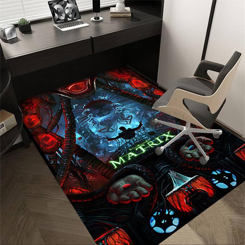1pc Matrix Reality Carpet, for Home & Office Decor, Desk Chair Carpet, Festive GiftL1380 60cm by 90cm