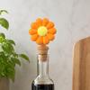 Sunflower Silicone Bottle Stopper, Creative Wine Seal for Home, Reusable Leakproof Cap for Beer Oil Bottle