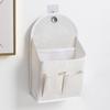 Student Dormitory Fabric Hanging Storage Bag Creative Home Organizer for Living Room Bedroom Clutter Storage Wall-Mounted Pouch