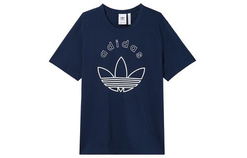 Adidas Originals T Shirt Men s Dark Indigo JD3257 S синий