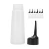 6pcs Shampoo Applicator Bottle Hair Salon Hair Washing Squeeze Refillable Bottle