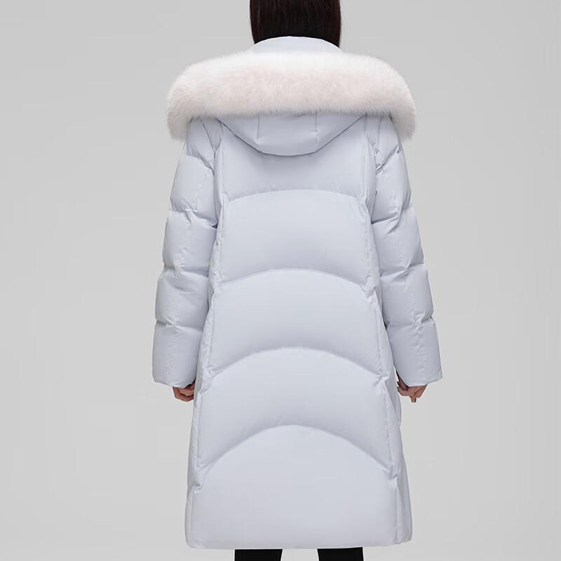 Yalu RS Damen Daunenjacke mit abnehmbarer Kapuze aus Fuchsfell