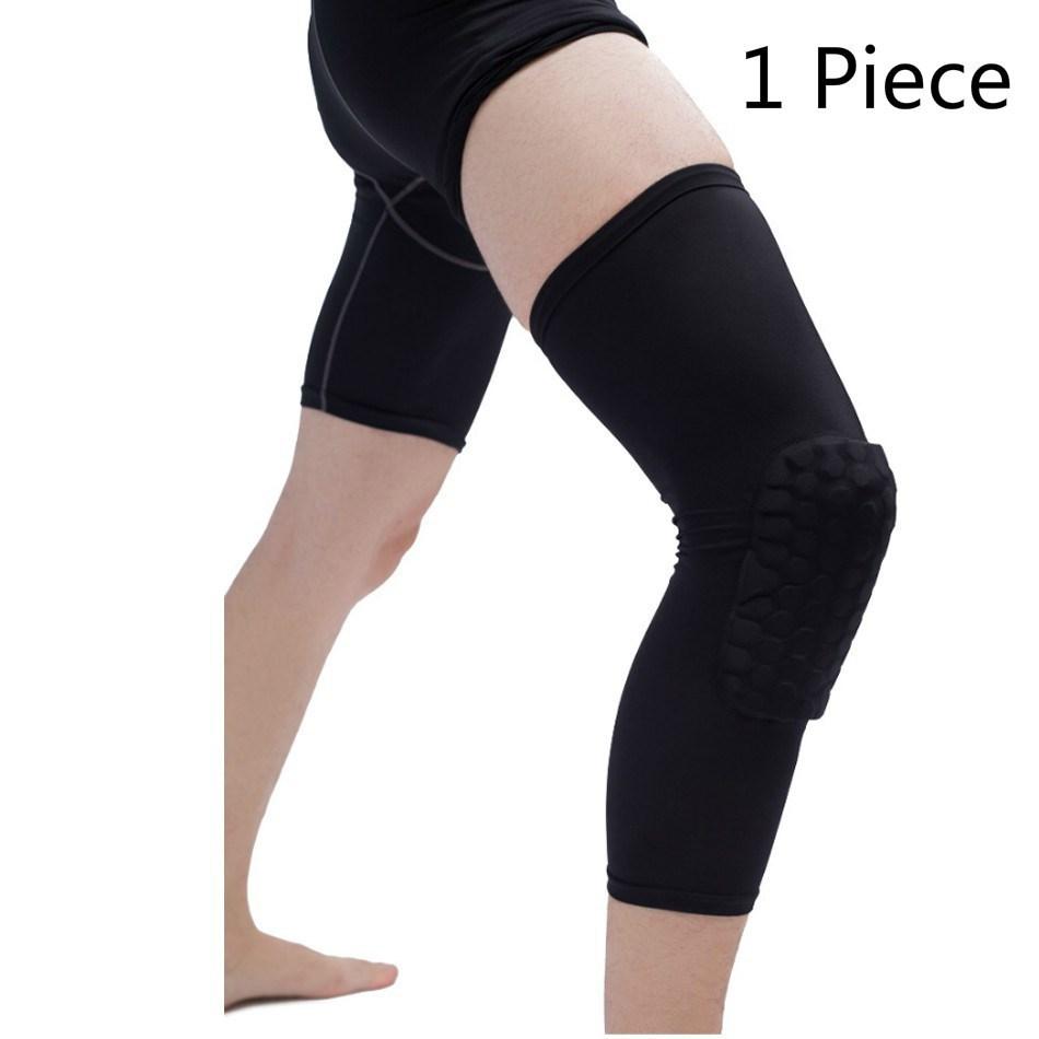 

1 шт., баскетбольные наколенники, сотовый эластичный наколенник, компрессионный рукав, пенопластовый бандаж, защита коленной чашечки, поддержка волейбола XL