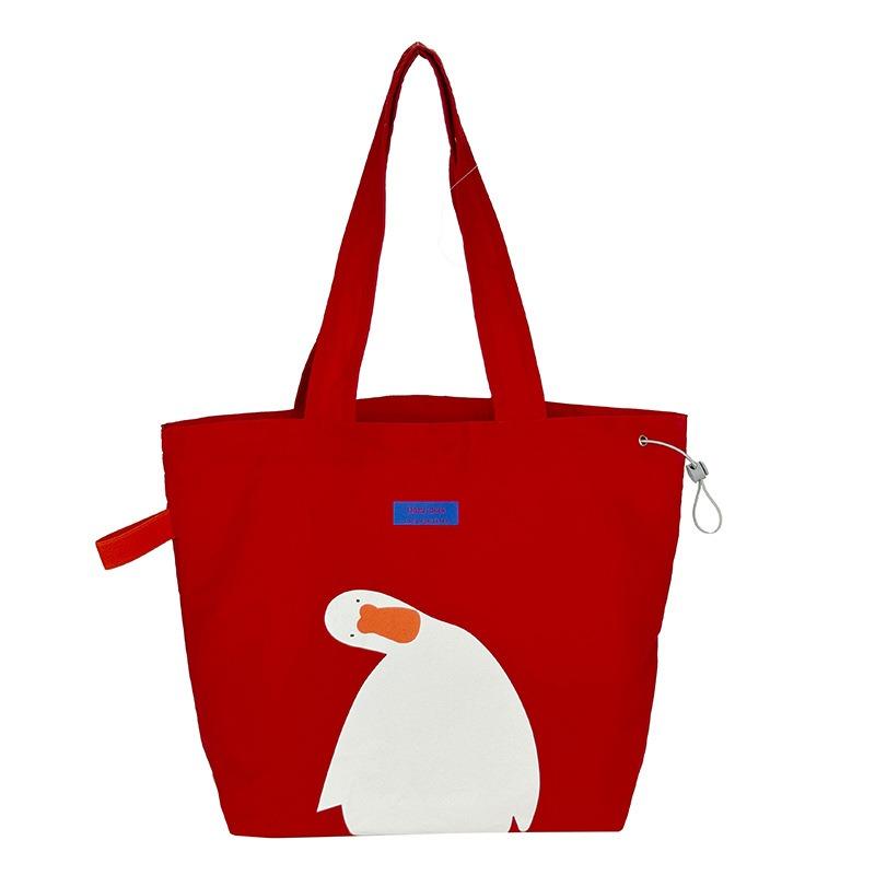Lazy Wind Cloth Bag Women's Summer New Fashion Cute Shoulder Bag Large Capacity Commuter Tote Bag