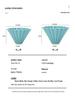 Dopamine Origami Ceramic Pour-Over Coffee Filter Cup
