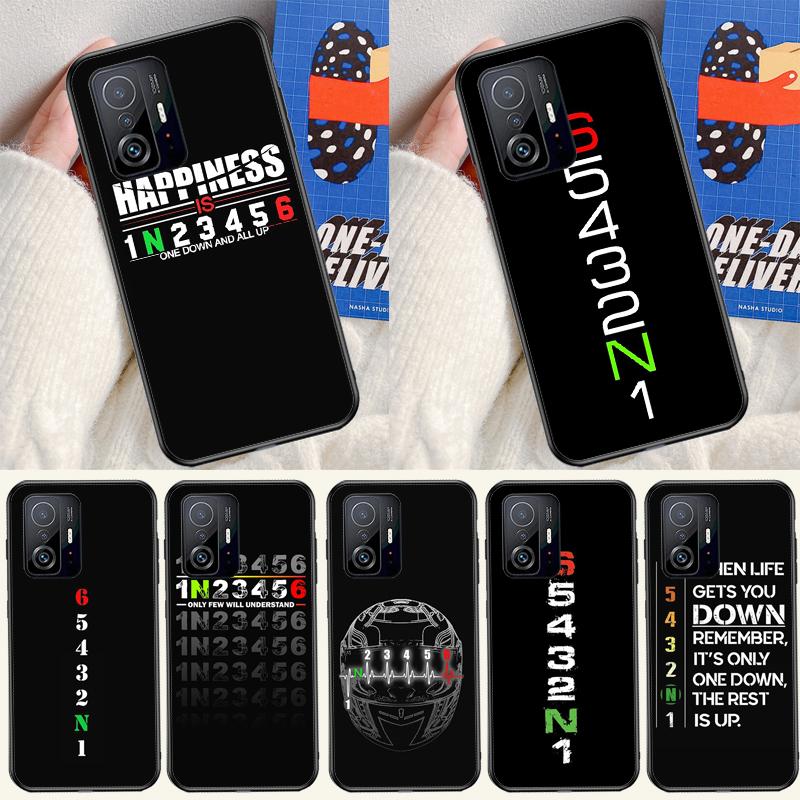 Motorcycle Gear Cover For Xiaomi 14 Ultra 13 11T 12T 13T 14T Pro POCO X7 X6 Pro X3 X5 F3 F5 M6 F6 Pro Case