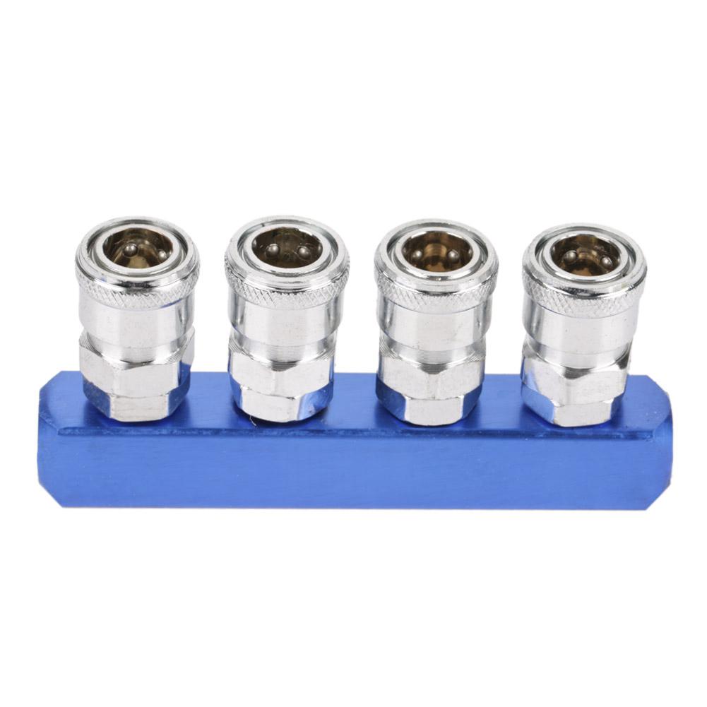 

12mm Pneumatic Quick Fitting Female Connector for Air Hose Connecting PT14 (4 Way)