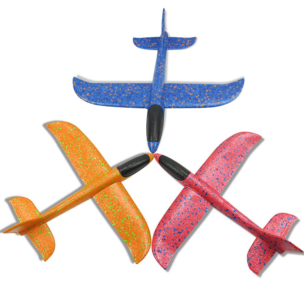 

Puntos 3Pcs Дитячий літак для метання на відкритому повітрі літаючий літак Gilders Модель літака іграшка one size