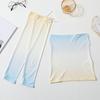 2Pcs/Set Face Guard Sun Protection Oversleeve Set, Ice Silk Cooling Fabric Arm Sleeves with Thumb Buckle Cuffs, Outdoor Cycling Driving Beach Summer
