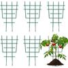Support / Trellis for Climbing Plants 6 Pieces In Green PP – Indoor & Outside