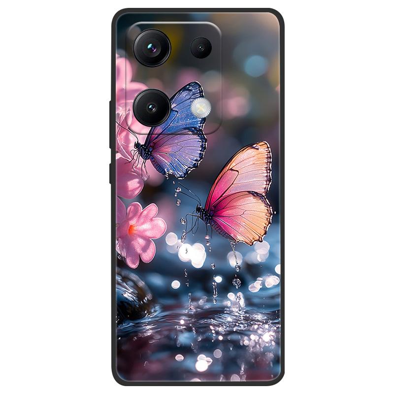 For Redmi Note 14S 4G Phone Case 14 s Marble Painting Pattern Soft Silicone Anti Drop Cover For Xiaomi Redmi Note 14S Shell