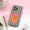 Sardines Fish Art  Phone Case For iPhone 17,16,15,14,13,12,11 Plus,Pro Max,Soft Silicone Black Cover