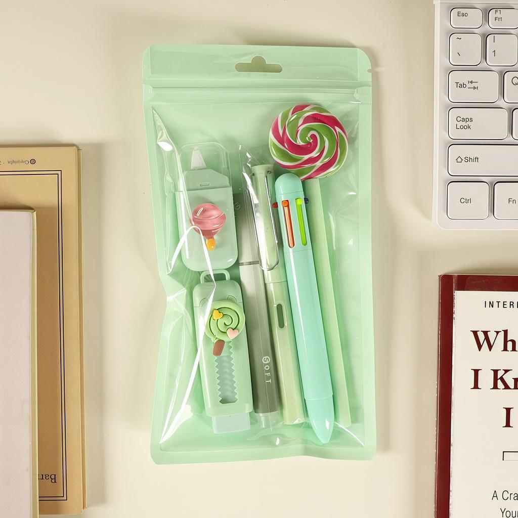 High-Value Stationery Gift Set for Kids: Lollipop-Themed Rewards for Students