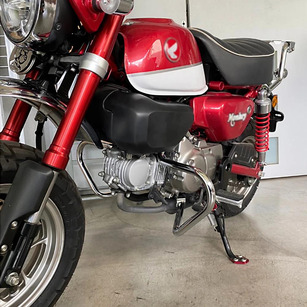 Motorcycle accessories for Monkey 125 monkey125 2019-2023 anti-fall protection bar bumper lower engine guard plate Engine guard