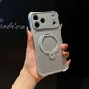 Applicable to iPhone 16 seconds to 17 large windows all-inclusive four corners anti-drop Apple 16 rotating magnetic fulcrum bracket shell