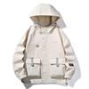Men's Fleece-Lined Hooded Winter Jacket