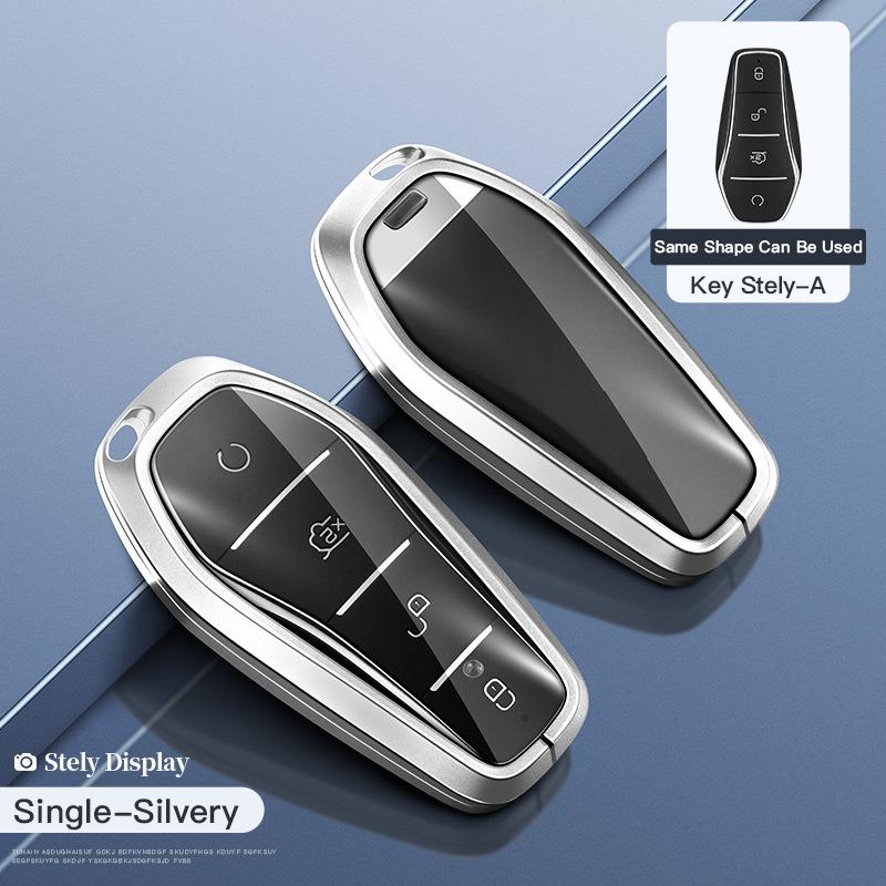 BYD Key Case for Tang DM/MAX/Song Pro/Qin PLUS/Yuan Cars - Full Wrap Shell Buckle