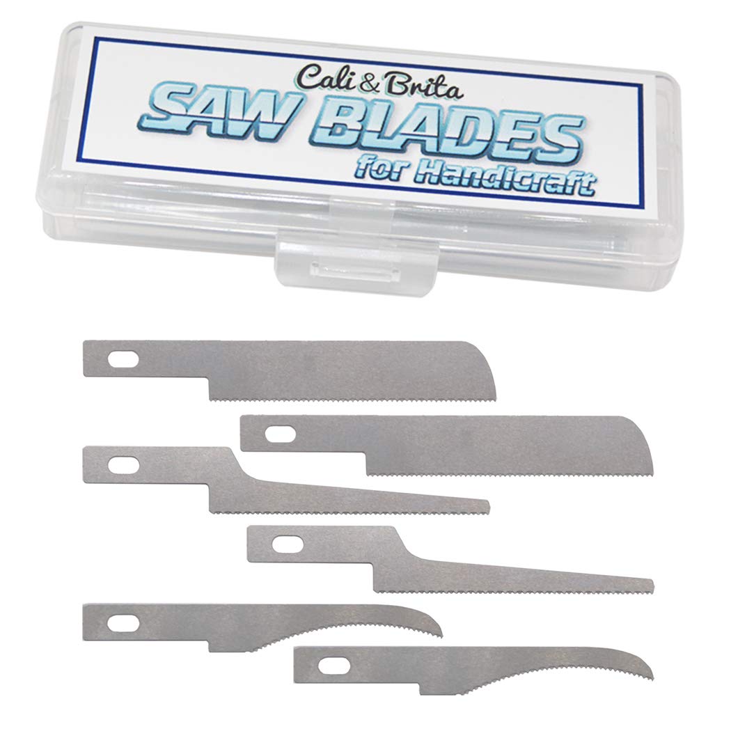 

Replacement Blades Types x 2 for and Plastic Includes Case Cali&Brita (3 Pieces) Hobbies, Crafts, Saws, Models, Crafts,