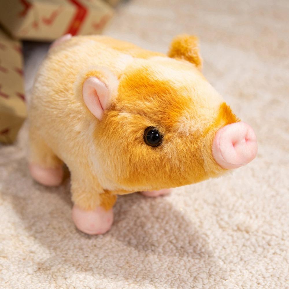 Soft Piggy Plush Toy Comfortable To Touch Stuffed Animals Plush Plush Piggy Doll Decoration