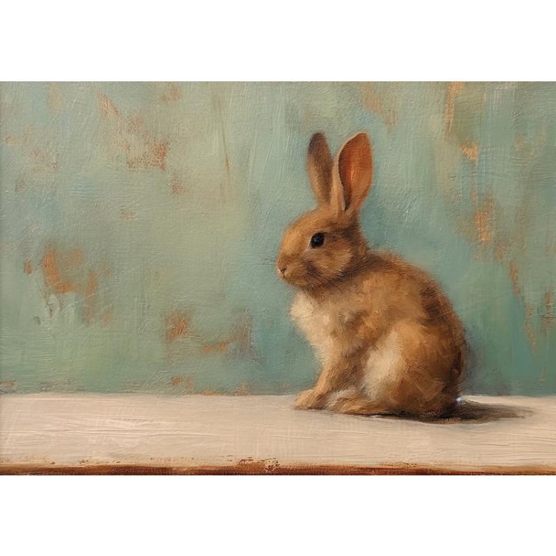 Vintage Easter Rabbit Black Cats Ginger Cat Sleep Swans Duck Owl Animal Poster Canvas Painting Print for Living Room Home Decor