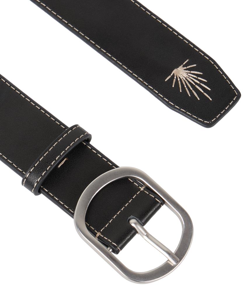 AAKAM Needlework Studded Belt (Black)
