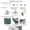 Multifunctional Fan Cooling Bracket Chassis Magnetic Suction Bracket Magnetic Absorption Bracket Tool for Motherboard