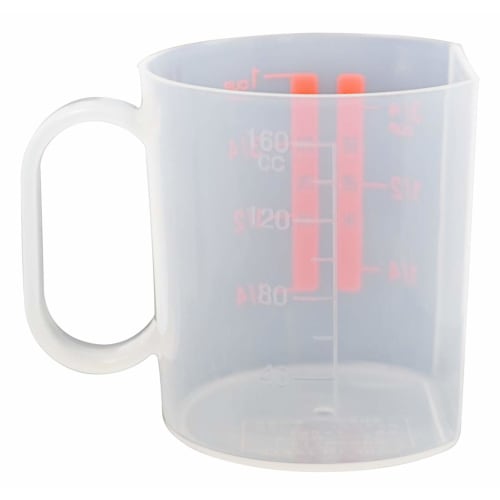 Skater Rice Measuring Cup, Basic, Made in Japan, 180ml, RCA1