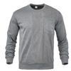 Round Neck Sweatshirt for Men 2025 Autumn New Loose Solid Color Knitted Long-sleeved Versatile Pullover