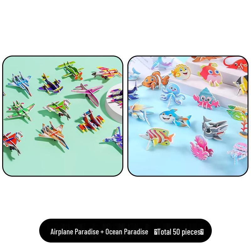 3D Insect Jigsaw Puzzle: Creative DIY Educational Toy for Kids