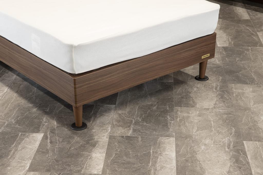 France Bed Leg Base Set of 4 Black Diameter 8cm Support Prevents Scratches and Slipping Made In Japan 035459000 [Authentic Product] "Leg Base"