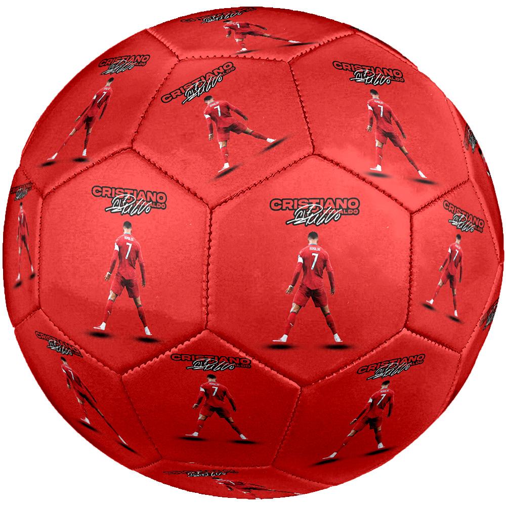 Cristiano Ronaldo Größe 5 Fußball Maschinengenäht Indoor/Outdoor Training und Spiele Überraschungs-Kollektion Geschenk Perfektes Geburtstags-Weihnachtsgeschenk Ide