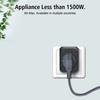 All-in-one Wall Charger Travel Adapter 6A US EU UK AU plug Travel Charger with 2 USB Port and 1 Type C Universal