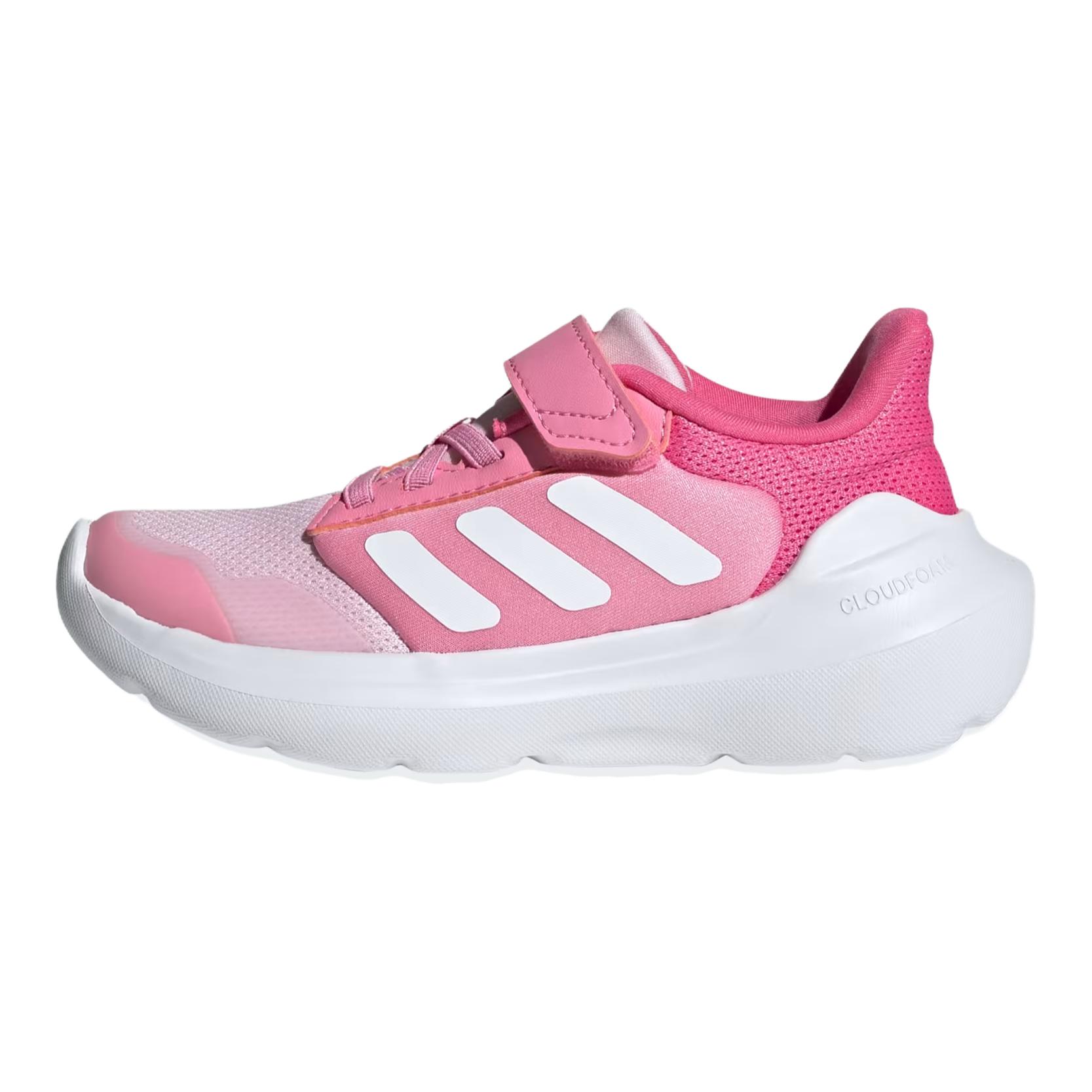 Adidas Tensaurrun 2.0 Comfortable Lightweight Non-Slip Durable Low-Top Kids Running Shoes Kids Running Shoes Pink IE5990 34