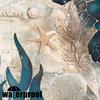 Sea Turtle Shower Curtain Ocean Map Starfish Shell Art Marine Life Design Beach Theme Bath Decor Waterproof Fabric