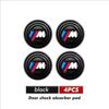 4/8/12pcs Car Silicone Anti-collision Door Shock Absorber Spacer Sticker For BMW M E34 E46 E39 E38 E90 E60 E36 F30 F30 F10 E92 DV1