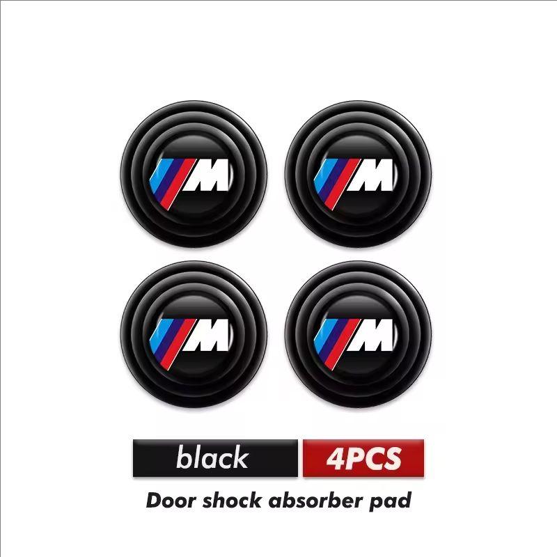 4/8/12pcs Car Silicone Anti-collision Door Shock Absorber Spacer Sticker For BMW M E34 E46 E39 E38 E90 E60 E36 F30 F30 F10 E92 DV1