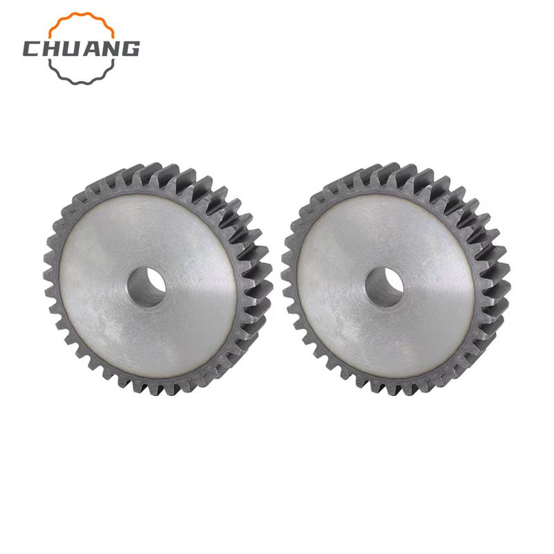 2 M Spur Gear 55/56/57/58/59/60/61/62/63/64/65/66/67/68T SC45# Carbon Steel Material Cylindrical Gear Transmission Accessories