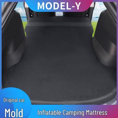 Aufblasfreie Auto-Matratze für Tesla Model Y/3: Reisebett für den Kofferraum zum Campen