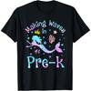 Making Waves In Pre-k Back To School Mermaid First T-Shirt
