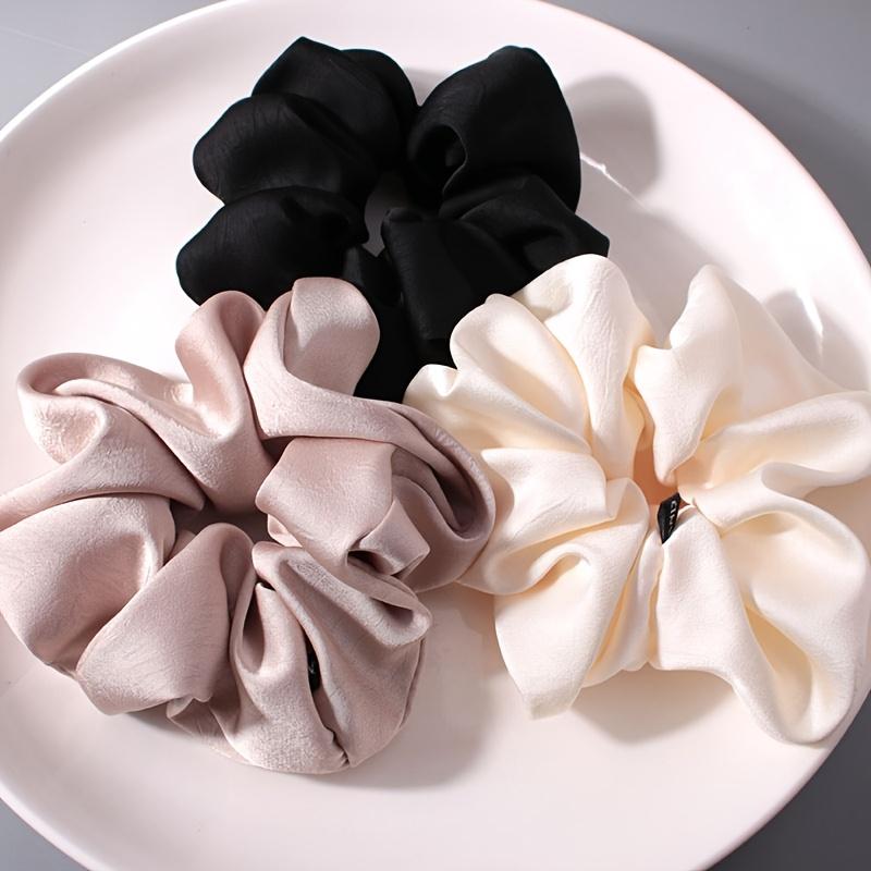 

5-piece set of satin headband, fashionable headband, soft and elastic headband, suitable for daily hairstyle accessories