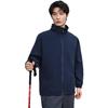 Wasserdichte Herren Outdoor Jacke mit Stehkragen 2025 - Netzgefüttert, Einlagig, Windjacke für Herbst/Winter