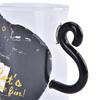 250 ml süße Katze Glas Saft Kaffeetasse Milch Tee Kaffee Glas Becher Katze Schwanz Griff