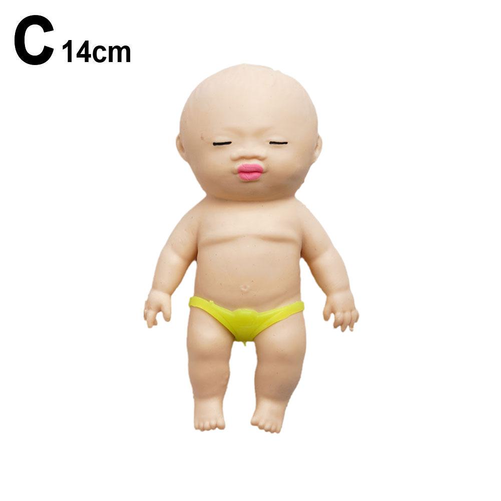 NEW Decompression Black Doll Pinch Fun African Palm Small Doll Strange Interesting Funny Ugly Doll Slow Rebound Ventilatory Toy