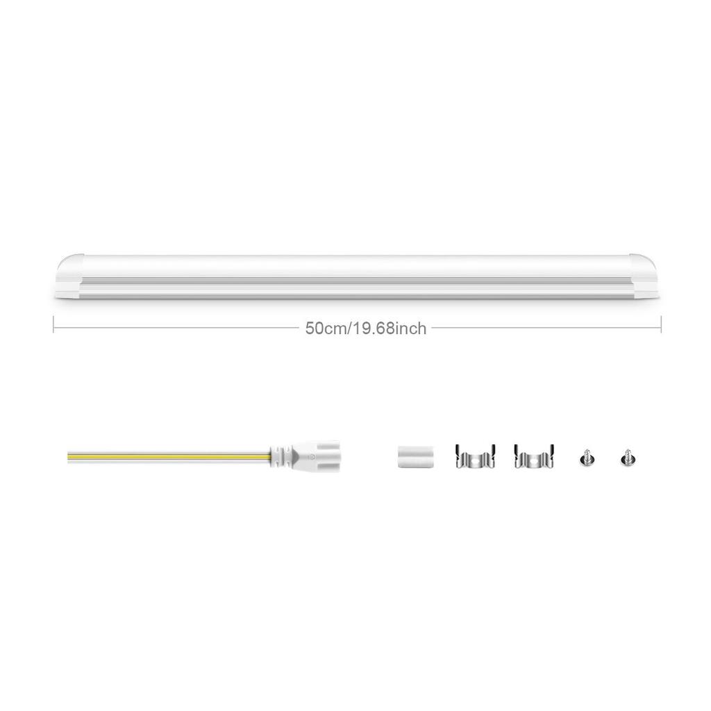 Ultra Bright 25W Aluminum LED Light Bar T8 Tube Bulb 220V Warehouse Garage Table Lamp For Kitchen Shop Desk Read Book Lighting