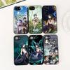 For Apple iPhone 16 14 15 Plus 11 Pro Max 16E ProMax + 16Plus 15+ 14+ Phone Cover Soft Case Genshin Venti Impact Xiao Keqing