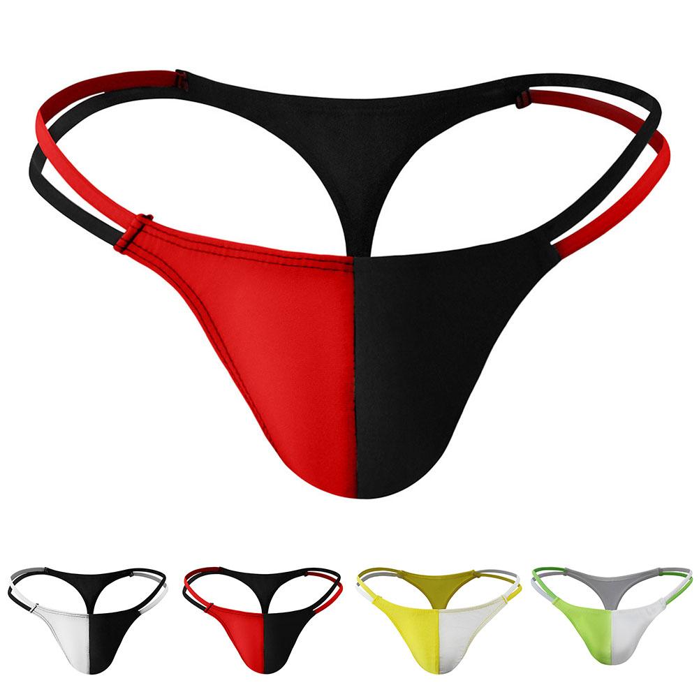 Shorts Mens Brief Soft Thongs Underpants Breathable