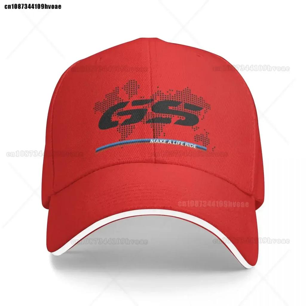 Motorcycle GS World Map Racing Baseball Cap Outfits Motocross Hat Motor Cross Enduro Race Trucker Hats Adjustable Fit