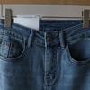 2025 Early Spring Korean-Style Versatile Women's Denim Cigarette Pants (Model 3392)